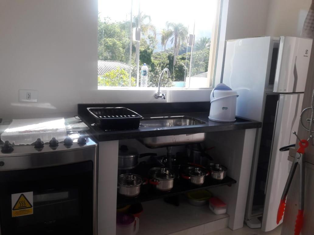 Appartamento Chale Isabela Ubatuba Esterno foto